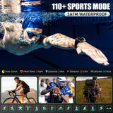 EIGIIS Smart Watch KE5 3ATM Waterproof Sports Watch With Compass And Altitude Barometer LED Flashlight