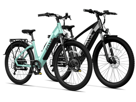 TST® Combo Sale Flyer+Surfer 27.5" Commuter Convenience Electric Bike