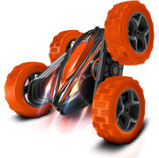 Remote Control Car Double Sided 360°Rotating RC Cars with Headlights Rechargeable Race Stunt Toy Car Christmas Birthday Gifts