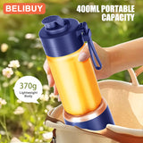 Portable Blender Electric Juicer 600ML Fruit Mixers 2000mAh USB Rechargeable