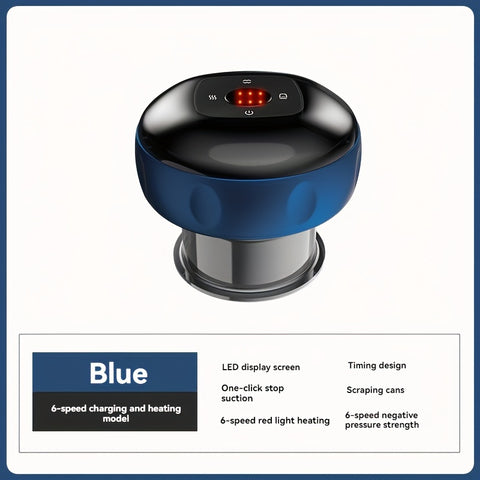 Smart Electric Heated Suction Cup Device Arm And Rear Neck Massager