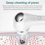 Face Scrubber Sonic Facial Cleansing Brush with 5 Interchangeable Brush Head IPX7 Waterproof