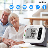 SEJOY Digital Wrist Blood Pressure Monitor Sphygmomanometer Tonometer Tensiometer Heart Rate Meter