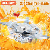 Portable Blender Electric Juicer 600ML Fruit Mixers 2000mAh USB Rechargeable