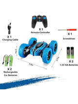 Remote Control Car Double Sided 360°Rotating RC Cars with Headlights Rechargeable Race Stunt Toy Car Christmas Birthday Gifts
