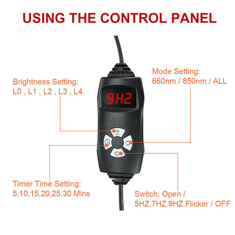 Infrared LED Light Medical Service Devices for Face and Body Back Knee Hands