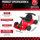 Mini Single Seat Kids Off Road Drift Karting Electric Go-karts For Kids With Safety Belt