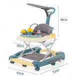 Baby Multi-Functional Comfortable Anti-Rollover Baby Walker