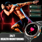 EIGIIS Smart Watch KE5 3ATM Waterproof Sports Watch With Compass And Altitude Barometer LED Flashlight