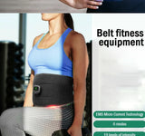 USB Electric EMS Body Shaping Massage Band - Abdominal Muscle Training Body Shaping Massager 19 Muscle Stimulation Graphene Band