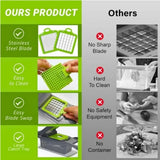 16-In-1 Vegetable Fruit Chopper Cutter Food Onion Veggie Dicer Slicer Kitchen