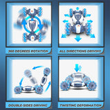 Gesture Sensing RC Stunt Car Toys Hand Controlled 2.4Ghz Remote Control Twist Cars 4WD Transform All-Terrain off Road Vehicle