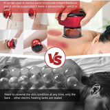 Smart Electric Heated Suction Cup Device Arm And Rear Neck Massager