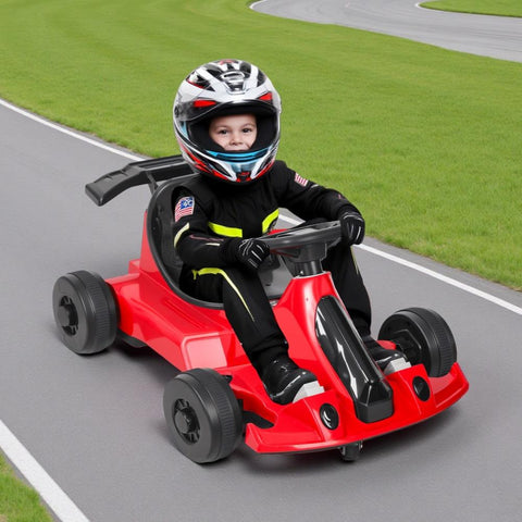 Mini Single Seat Kids Off Road Drift Karting Electric Go-karts For Kids With Safety Belt