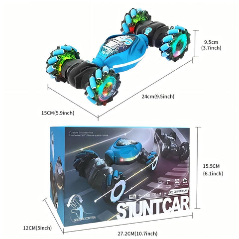 Gesture sensing remote control car, Twist four-wheel drive climbing stunt off-road rechargeable