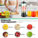 Professional 2in1 USB Rechargeable 600ML Portable Blender Electric Juicer Fruit Mixer
