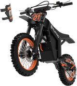 Electric-Dirt-Bike for Teens Adults, 14"/12" Fat Tire 2000W 37MPH Electric-Motorcycle
