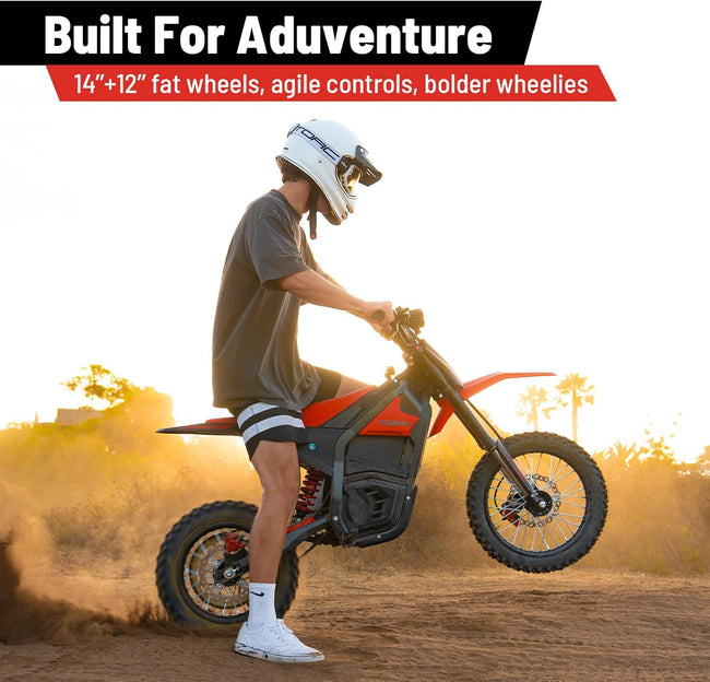 NEXT Electric Dirt Bike, 2600W 40MPH Electric-Motorcycle