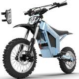 Electric-Dirt-Bike for Teens Adults, 14"/12" Fat Tire 2000W 37MPH Electric-Motorcycle