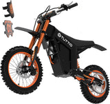 Electric-Dirt-Bike for Teens Adults, 14"/12" Fat Tire 2000W 37MPH Electric-Motorcycle