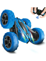 Remote Control Car Double Sided 360°Rotating RC Cars with Headlights Rechargeable Race Stunt Toy Car Christmas Birthday Gifts
