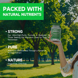 Moringa Powder Capsules - 800Mg of Pure Nutrient-Rich Moringa Powder - a Natural Green Antioxidant Superfood - Supports Energy