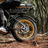 TST® R9 Dual-Battery 1500W Long-Range Full-Suspension Moped Style Electric Bike (2026 Model)