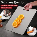Thickened Stainless Steel Cutting Board Antibacterial and Mildew-Proof Household Cutting Board Kitchen Kneading Dough Board