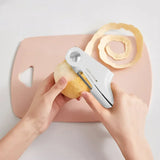 4-In-1 Multifunctional Garlic Press for Pressing Mash Garlic Sliced Garlic Can Opener Peeler for Vegetable Cooking Masher Tool