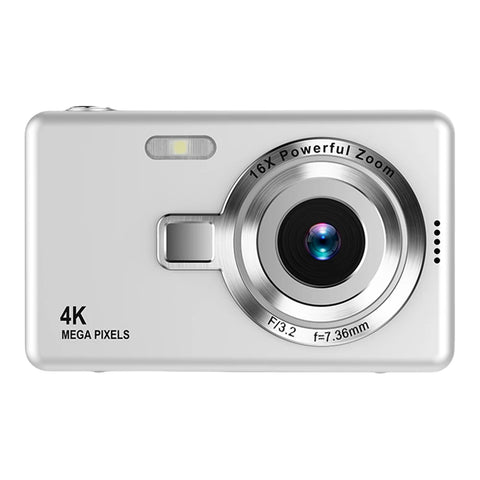 4K HD 1080P Digital Camera 96MP Autofocus Vlogging Camera 2.4 Inch IPS Screen Portable Vlogging Camera for Kids Adults Beginners