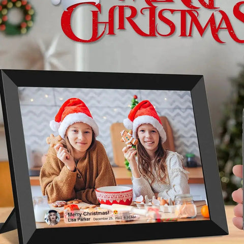 Fast Ship Christmas/New Year/Birthday/Wedding Gift 10.1 Inch 40000 Photos Storage Frameo Wifi Digital Photo Picture Frames
