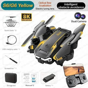 S6/G6 GPS Drone 4K Professional HD Camera Foldable Quadcopter RC Helicopter FPV WIFI Obstacle Avoidance C0 Dron Toys