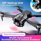 Z908 Pro Max GPS Drone Brushless 8K HD Dual Camera Optical Flow Obstacle Avoidance Foldable Quadcopter RC Distance 9000M
