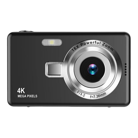 4K HD 1080P Digital Camera 96MP Autofocus Vlogging Camera 2.4 Inch IPS Screen Portable Vlogging Camera for Kids Adults Beginners