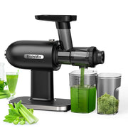 Cold Press Juicer,Slow Masticating Juicer Machines with Reverse Function,High Juice Yield, Easy to Clean Brush & Quiet