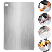Thickened Stainless Steel Cutting Board Antibacterial and Mildew-Proof Household Cutting Board Kitchen Kneading Dough Board