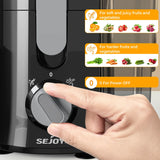 Centrifugal Juicer Machine Automatic Pulp Ejection Electric Citrus Juicer Extractor Machine Fruit Veg Blender
