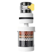 6 Layers Water Filter Tap Purifier 360 Degree Rotation Splash Nozzle Bubbler Water Saving Faucet Aerator for Kitchen Bathroom
