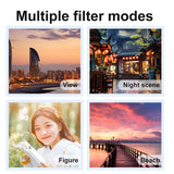 4K HD 1080P Digital Camera 96MP Autofocus Vlogging Camera 2.4 Inch IPS Screen Portable Vlogging Camera for Kids Adults Beginners