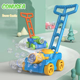 Kids Toys Tank Trolley Bubble Gun Machine Automatically Electric Soap Bubbles Car Outdoor Games Children Toys for Girls Gift
