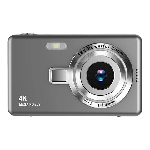 4K HD 1080P Digital Camera 96MP Autofocus Vlogging Camera 2.4 Inch IPS Screen Portable Vlogging Camera for Kids Adults Beginners