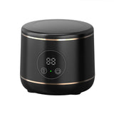 Uv Ultrasonic Holder Cleaner Black Machine Ultrasonic Uv Denture Cleaner Black