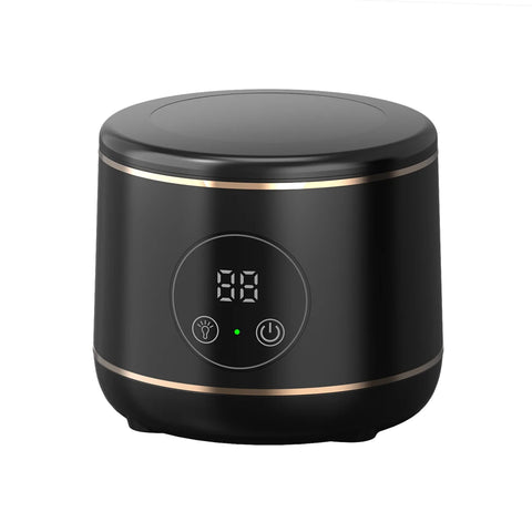 Uv Ultrasonic Holder Cleaner Black Machine Ultrasonic Uv Denture Cleaner Black