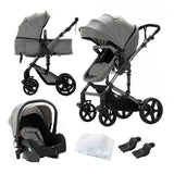 High Quality Newborn Lightweight Baby Stroller Folding Cart Comfort Baby Stroller 3 in 1 Child Safety Seat with Isofix