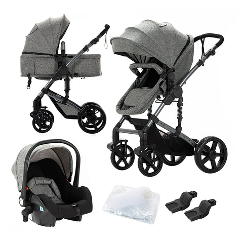 High Quality Newborn Lightweight Baby Stroller Folding Cart Comfort Baby Stroller 3 in 1 Child Safety Seat with Isofix