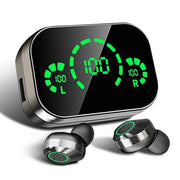 NES TWS Wireless Bluetooth Earphones Sport Stereo Headphones Hifi Music Earbuds with Built-In Microphone HD Call Gaming Headset