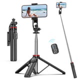 C13 C13D Long Handle Detachable Wireless Bluetooth Stable Tripod Selfie Stick Holder Monopod Stand for Cell Phone