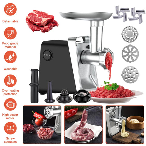 Home Electric Automatic Meat Grinder Multi-Functional Mincing Meat Filling Sausage