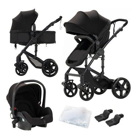 High Quality Newborn Lightweight Baby Stroller Folding Cart Comfort Baby Stroller 3 in 1 Child Safety Seat with Isofix