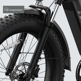 TST® Defender 26" Fat Tire Ebike For Adult